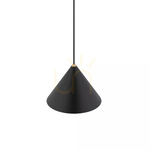 Závěsné svítidlo Nowodvorski ZENITH S 7996, černé s mosazí, GU10 small 3