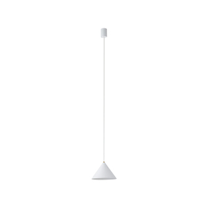 Závěsné svítidlo Nowodvorski ZENITH S 7997 kužel bílý RAL 9003 mosaz GU10 max. 20 W 20,5 cm small 0