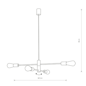 Závěsná lampa ROTOR 7935 Nowodvorski small 2