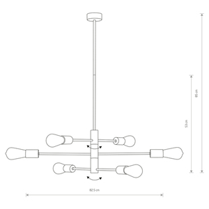 Závěsná lampa ROTOR 7937 Nowodvorski small 2