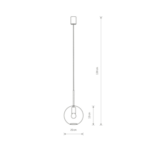 Závěsná lampa SPHERE M 7848 Nowodvorski small 2