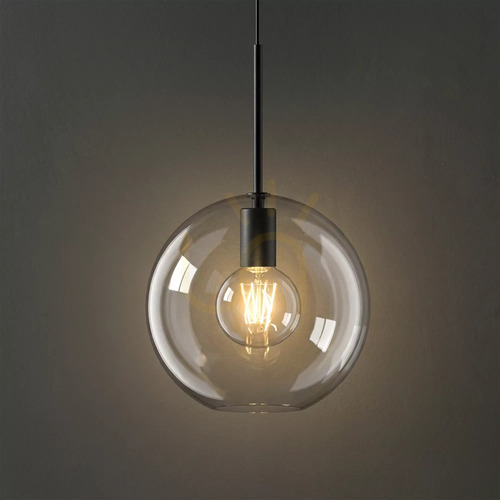Kontrola Závěsné svítidlo Nowodvorski SPHERE L 7850 – čiré sklo, 25 cm, E27