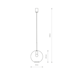 Závěsné svítidlo SPHERE L 7850 Nowodvorski small 2