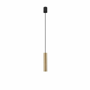 Závěsné svítidlo Nowodvorski BATON 7851 – mosaz a černá, 1×E27 small 1