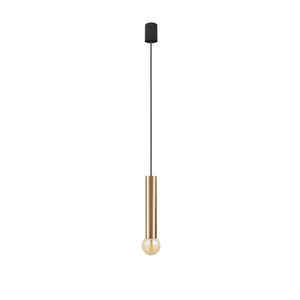 Závěsné svítidlo Nowodvorski BATON 7851 – mosaz a černá, 1×E27 small 0