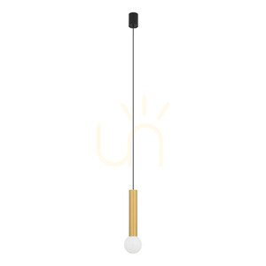 Závěsné svítidlo Nowodvorski BATON 7851 – mosaz a černá, 1×E27 small 3