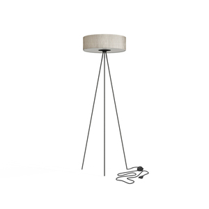 Stojací lampa CADILAC 8190 Nowodvorski na trojnožce, šedé stínidlo 50 cm, 3xE27 small 0