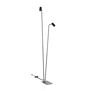 Stojací lampa Nowodvorski MONO II 7708 černá 2xGU10 R50 small 0