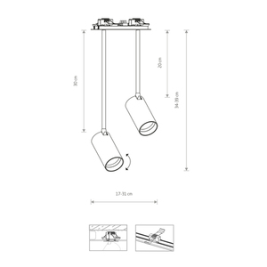 Downlight MONO SURFACE LONG 7736 Nowodvorski small 1