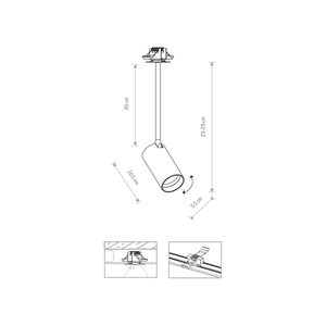 Downlight MONO SURFACE LONG S 7676 Nowodvorski small 1