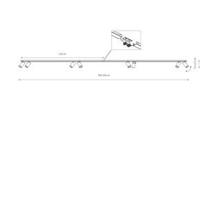 Spot MONO 2x150 7754 Nowodvorski small 1