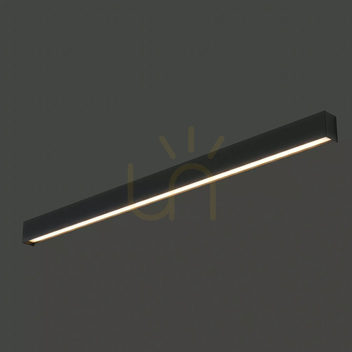 Kontrola Nástěnné svítidlo Nowodvorski STRAIGHT WALL LED L 7560 grafitové 122 cm