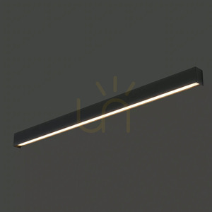 Nástěnné svítidlo Nowodvorski STRAIGHT WALL LED L 7560 grafitové 122 cm small 2