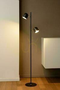 Stojací lampa Lucide SKANSKA-LED černá 2xLED 5W 450lm 3000K small 2