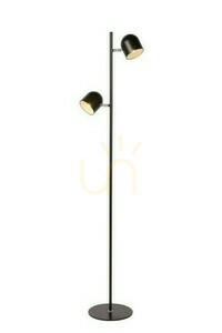 Stojací lampa Lucide SKANSKA-LED černá 2xLED 5W 450lm 3000K small 0