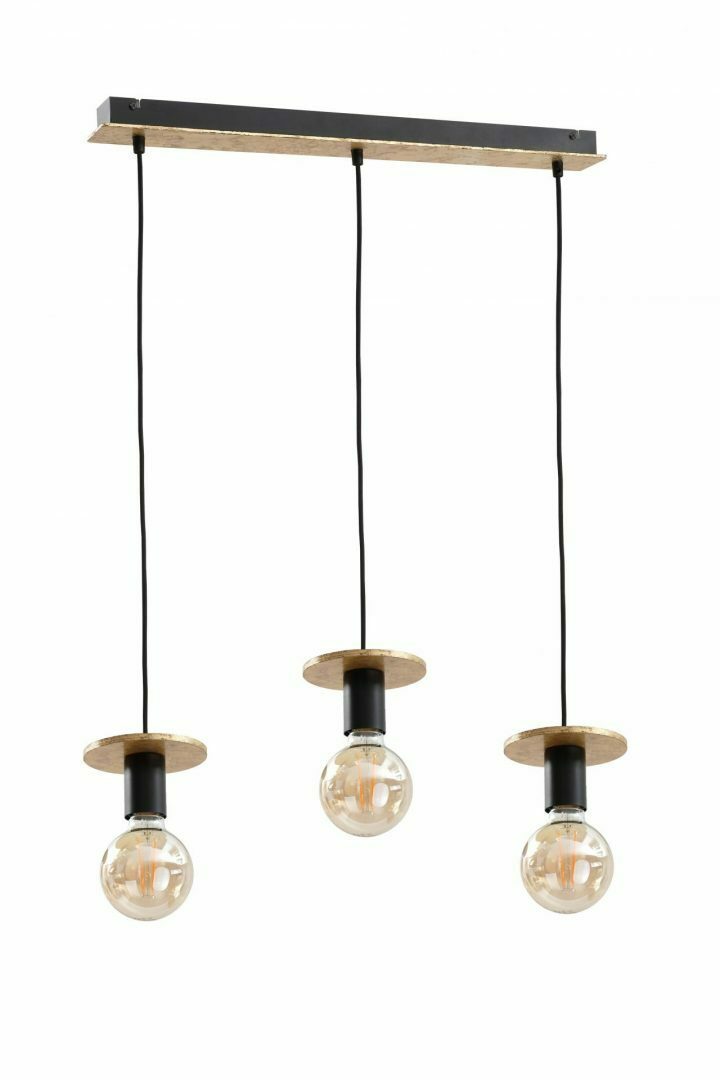 Kontrola Závěsná lampa 3xE27 SATURN GOLD Závěsná lampa 3xE27 SATURN GOLD