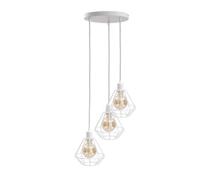 Kaskádové závěsné svítidlo 3xE27 FOSKAL WHITE 462 small 0