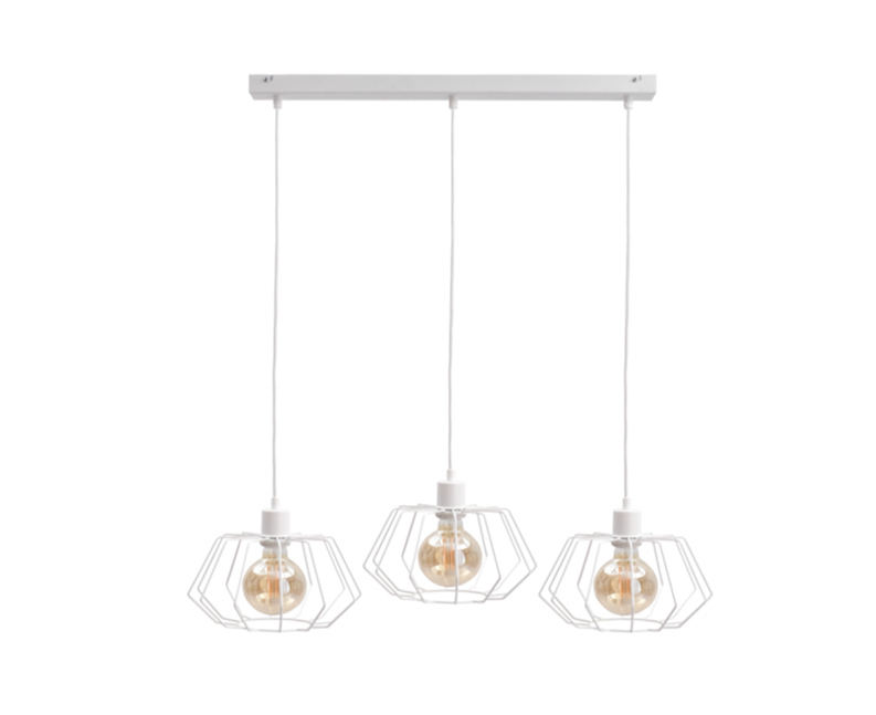 Kontrola Závěsná lampa 3xE27 LUNA WHITE Závěsná lampa 3xE27 LUNA WHITE