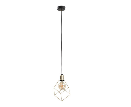 Kontrola Závěsná lampa 1xE27 TAHO GOLD