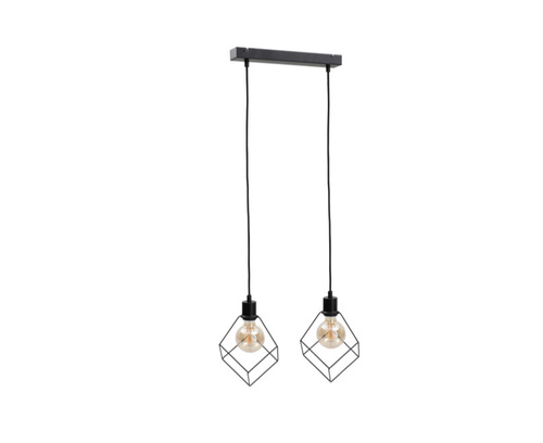 Kontrola Závěsná lampa 2xE27 RUBEN BLACK