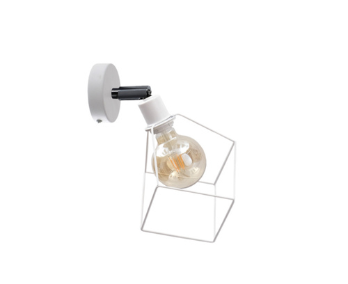 Kontrola Nástěnné svítidlo Keter Lighting RUBEN WHITE 527, bílý kov, 1×E27