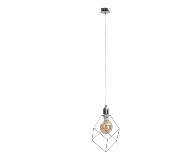 Kontrola Závěsná lampa 1xE27 RUBEN SILVER Závěsná lampa 1xE27 RUBEN SILVER