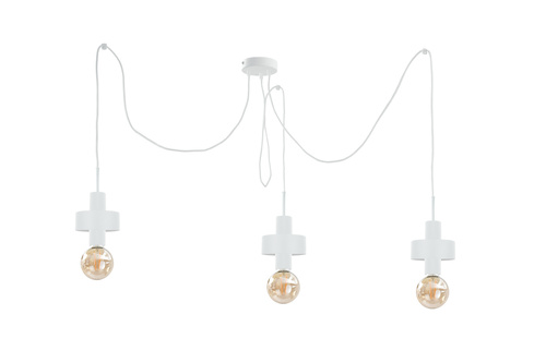 Kontrola Závěsná lampa 3xE27 UNICA WHITE