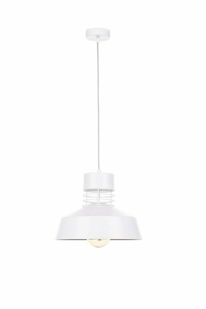 Kontrola Závěsná lampa 1xE27 TITANIUM BÍLÁ Závěsná lampa 1xE27 TITANIUM BÍLÁ