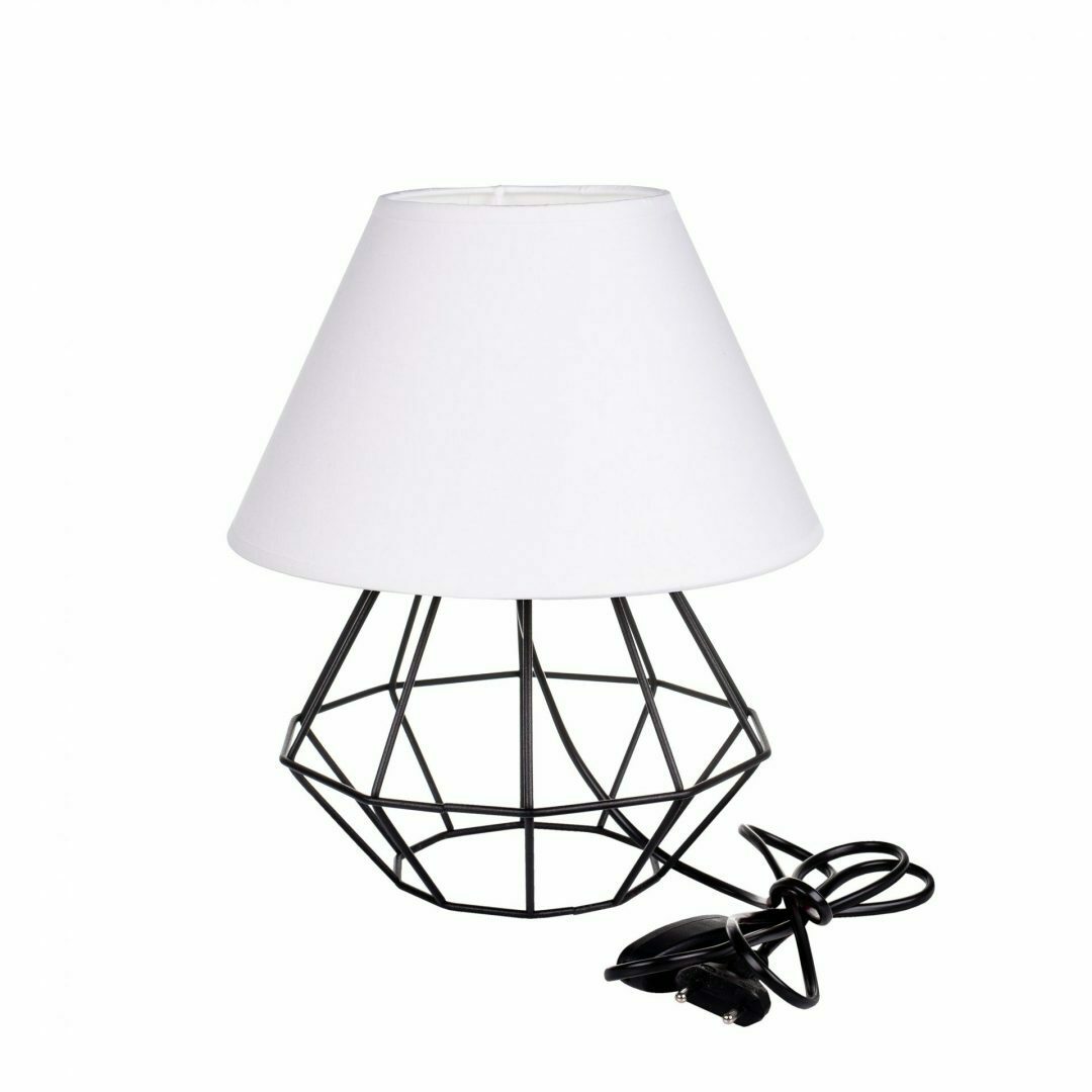 Kontrola Noční lampa 1xE27 PATI BLACK / WHITE II Noční lampa 1xE27 PATI BLACK / WHITE II