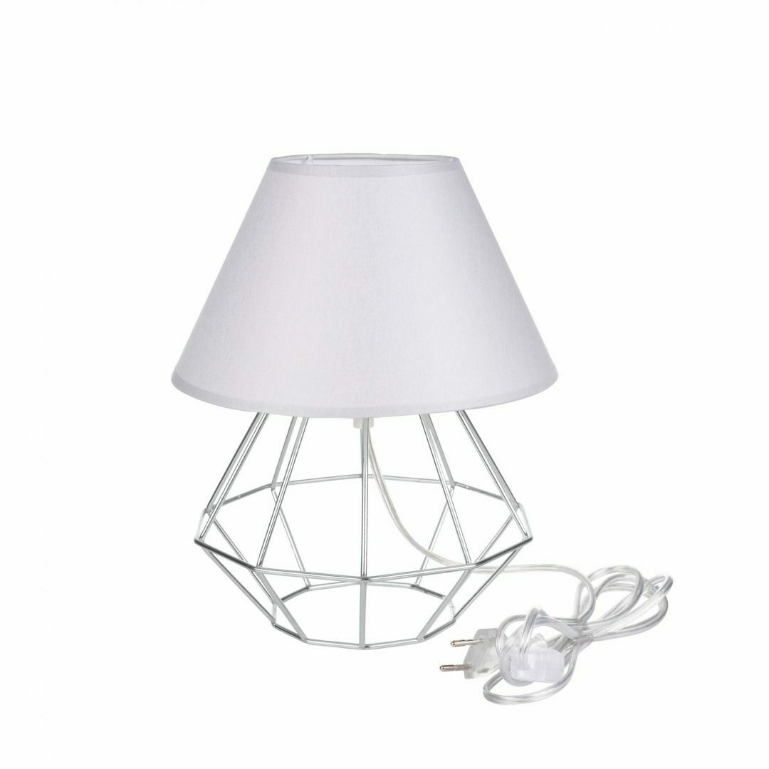 Kontrola Noční lampa 1xE27 PATI SILVER / GREY II Noční lampa 1xE27 PATI SILVER / GREY II