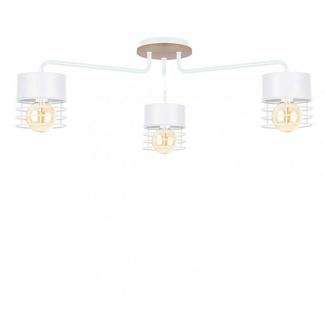 Kontrola Stropní svítidlo 3xE27 CASA WHITE WOOD Stropní svítidlo 3xE27 CASA WHITE WOOD