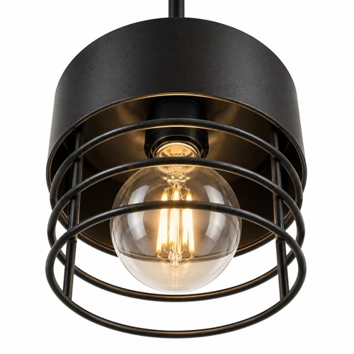 Kontrola Závěsné svítidlo Keter Lighting ELLE 1142, černé, 1×E27