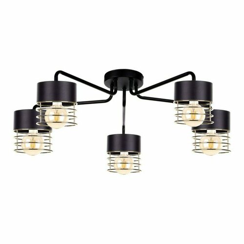 Kontrola Stropní svítidlo 5xE27 ROYAL GOLD