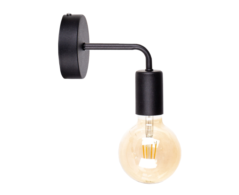 Kontrola 1xE27 NIXON BLACK nástěnné svítidlo 1xE27 NIXON BLACK nástěnné svítidlo