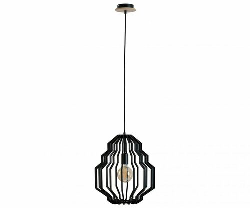 Kontrola Závěsná lampa 1xE27 RUFO BLACK 687