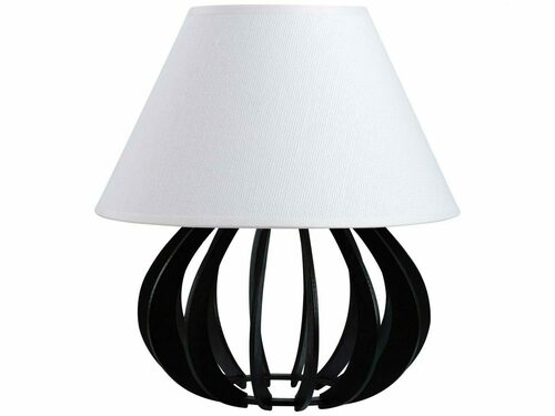 Kontrola Černo-bílá noční lampa Keter Lighting NORA 964 E27 max. 60 W 25 cm
