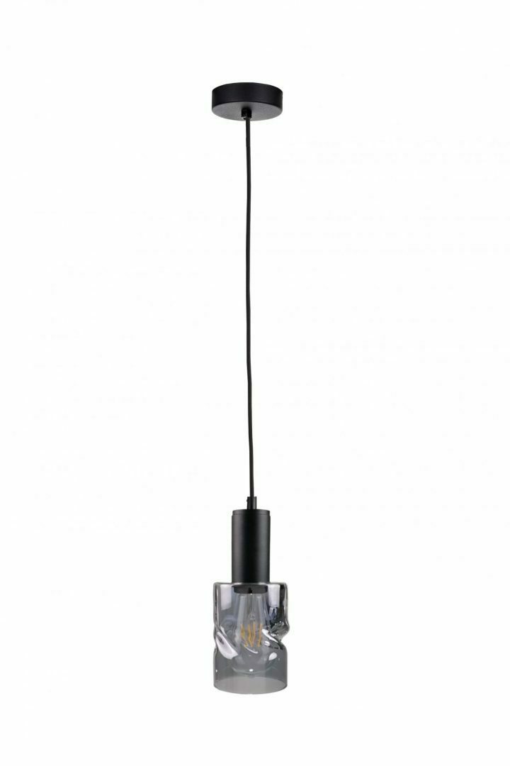 Kontrola Závěsná lampa 1xE27 CROSS ČERNÁ Závěsná lampa 1xE27 CROSS ČERNÁ