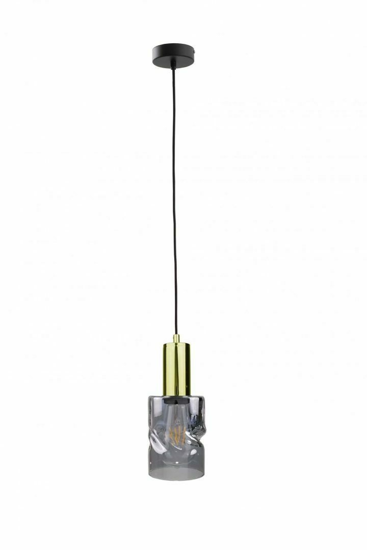 Kontrola Závěsná lampa 1xE27 CROSS ČERNÁ / ZLATÁ Závěsná lampa 1xE27 CROSS ČERNÁ / ZLATÁ