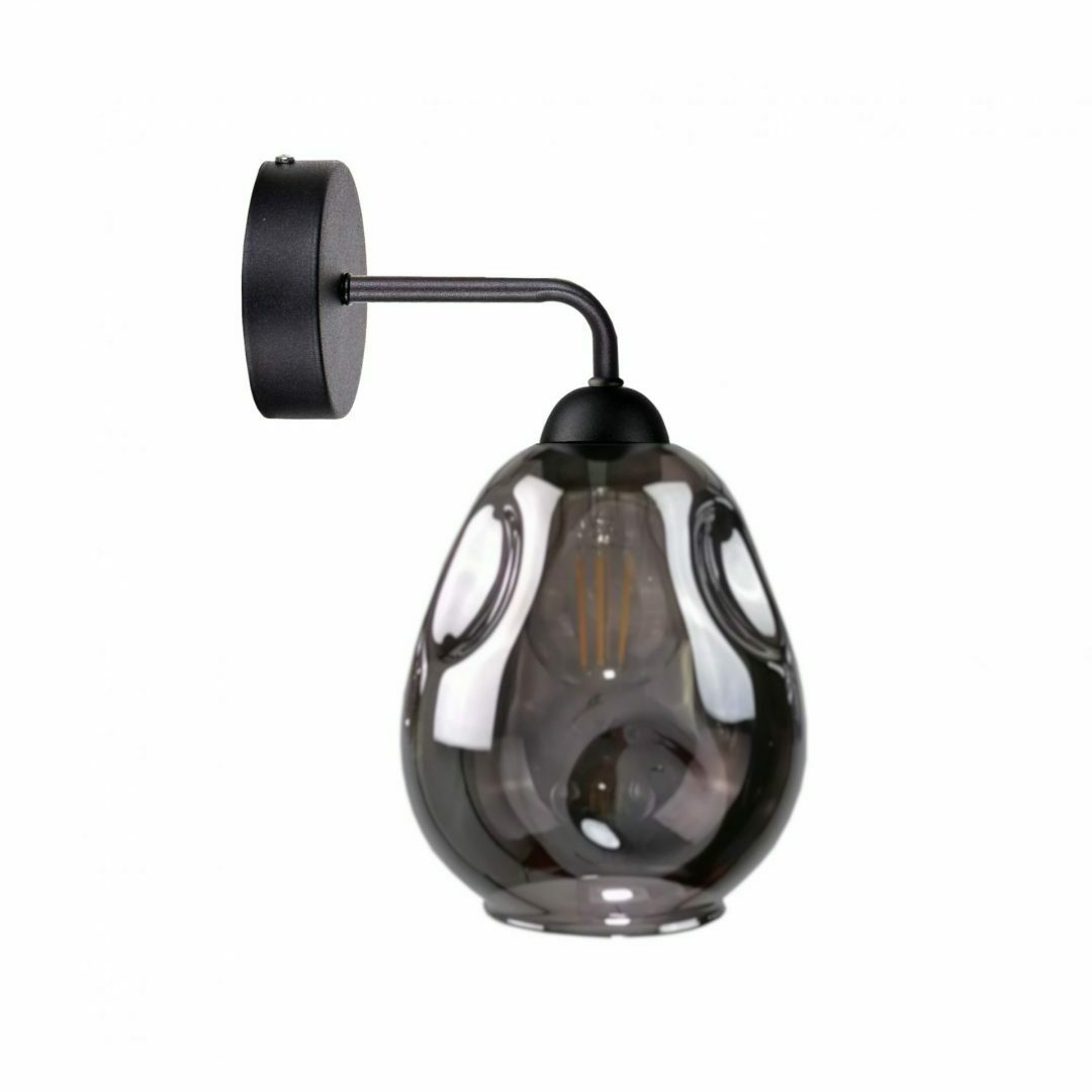 Kontrola Nástěnné svítidlo 1xE27 LOKI BLACK Nástěnné svítidlo 1xE27 LOKI BLACK