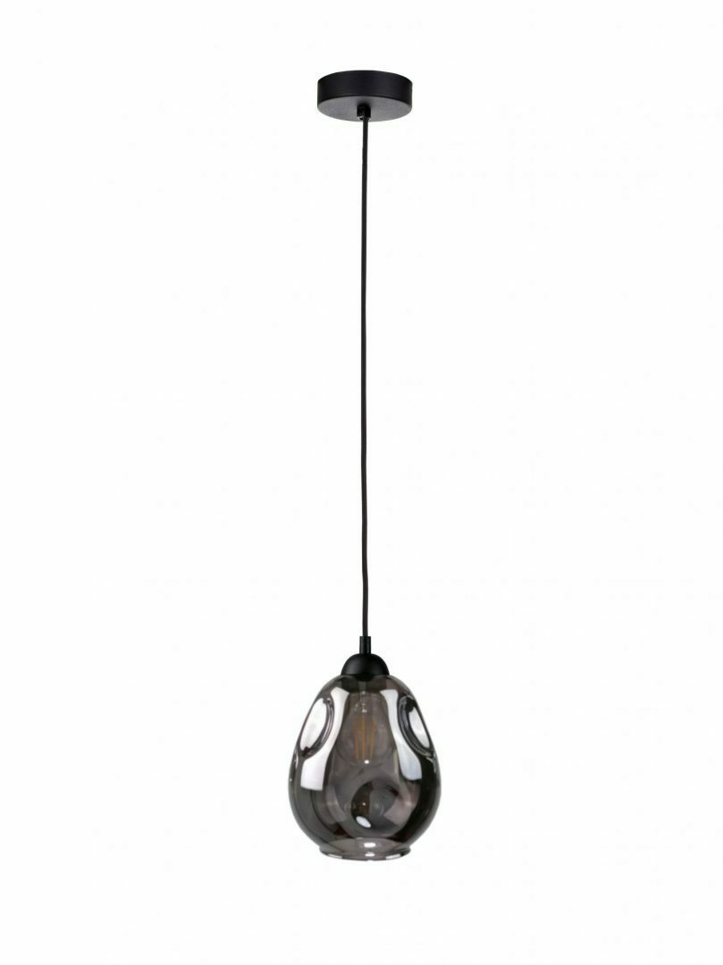 Kontrola Závěsná lampa 1xE27 LOKI BLACK Závěsná lampa 1xE27 LOKI BLACK
