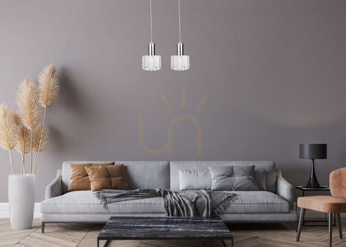 Kontrola Závěsné svítidlo 2xE27 DECO