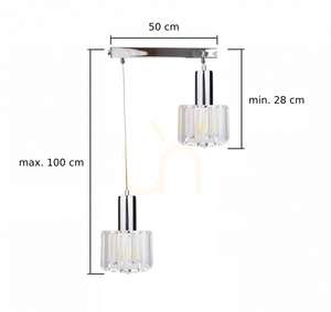Závěsné svítidlo 2xE27 DECO small 2