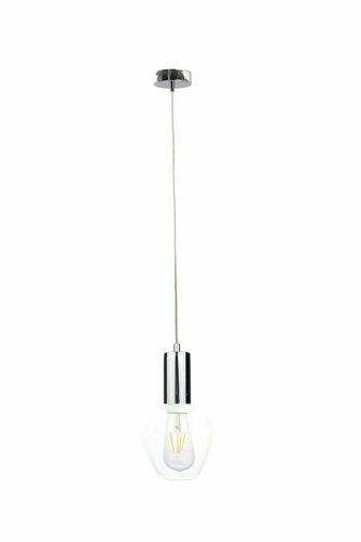 Kontrola Závěsná lampa 1xE27 VERRE SILVER