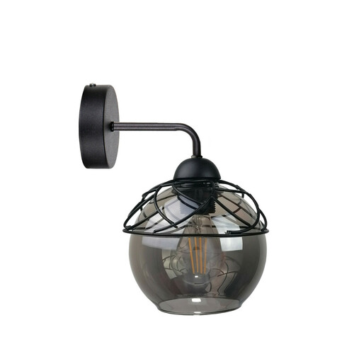 Kontrola Nástěnné svítidlo Keter Lighting MERA BLACK černé 1×E27 1518