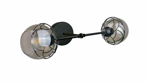 Kontrola Nástěnné svítidlo 2xE27 MERA BLACK