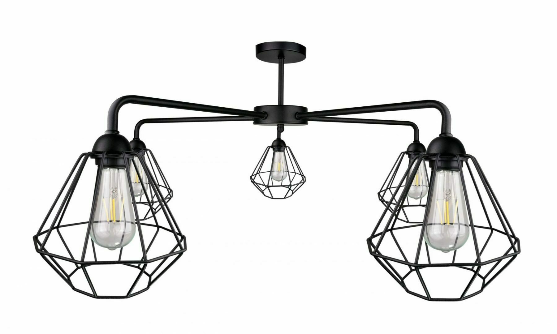 Kontrola Stropní svítidlo 5xE27 FOSKAL BLACK Stropní svítidlo 5xE27 FOSKAL BLACK