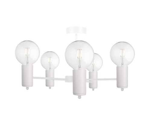 Kontrola Stropní svítidlo Keter Lighting ARDE WHITE 1714 bílé 5xE27 50 cm