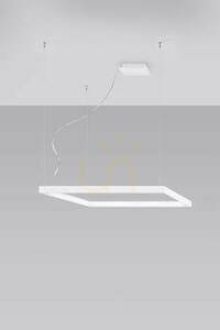 Lustr THORO NELYA M bílý LED 48W 4000K 5757lm CRI 97, čtverec 80 cm, závěs do 150 cm, TH.150 small 1