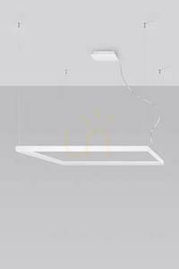 LED lustr Thoro NELYA L bílý čtverec 110 cm 4000K small 1