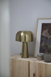 Stolní lampa Markslojd Blanca 107935 bronzová kovová 25 cm small 1
